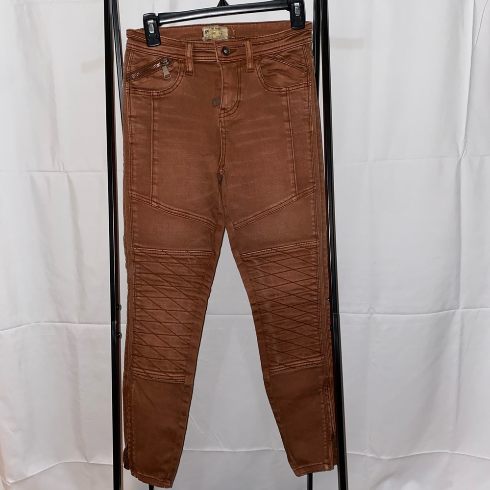 Free People Moto Jeans